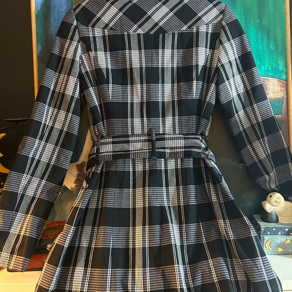 Dynamite Y2K Monochrome Plaid Jacket Size 5 - Picture 5 of 16